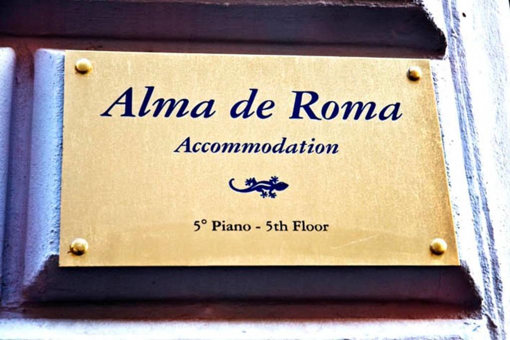 Bed and Breakfast Alma De Roma Exterior foto